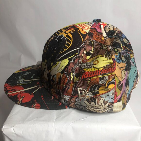 New Era 59fifty‎ G.I. Joe Snake Eyes Cobra Commander Cap Hat Size 7.5 59.6 cm - Picture 5 of 16